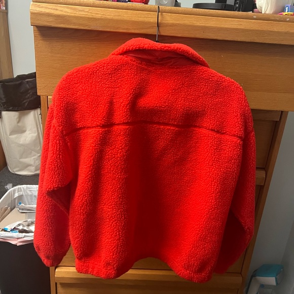 red teddy coat - Picture 2 of 3